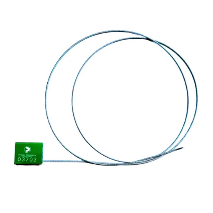  Flat Aluminium Cable Seal 100CM (GREEN)