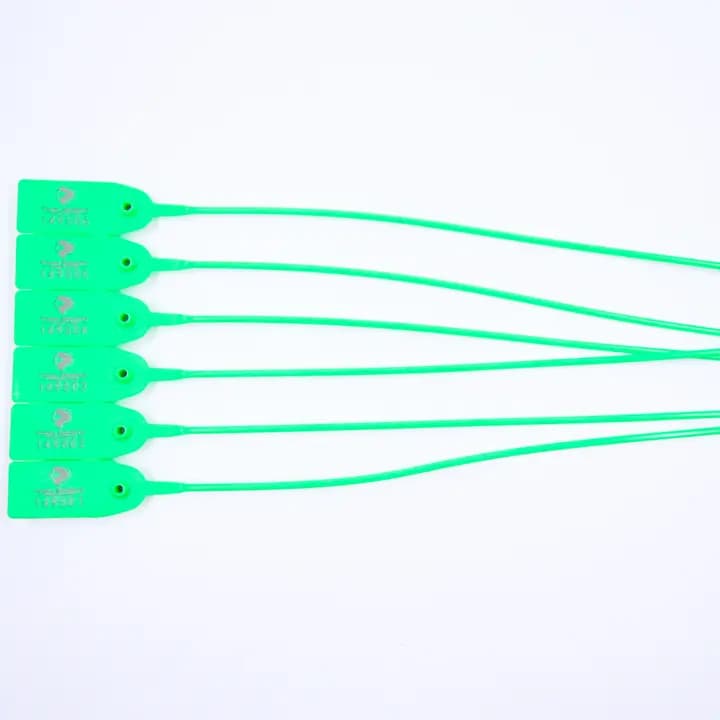  Green Plastic Seal with Cylindrical tail Small Flag(40cm)