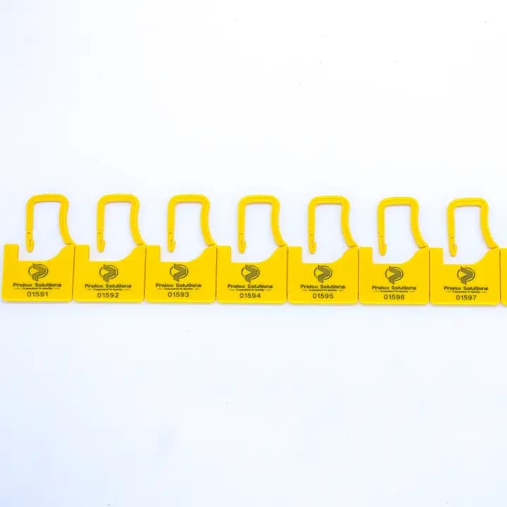  Padlock seal (Yellow)