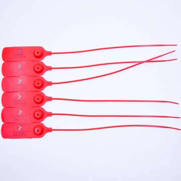  Red Plastic Seal with Cylindrical tail-Big Flag(30cm)