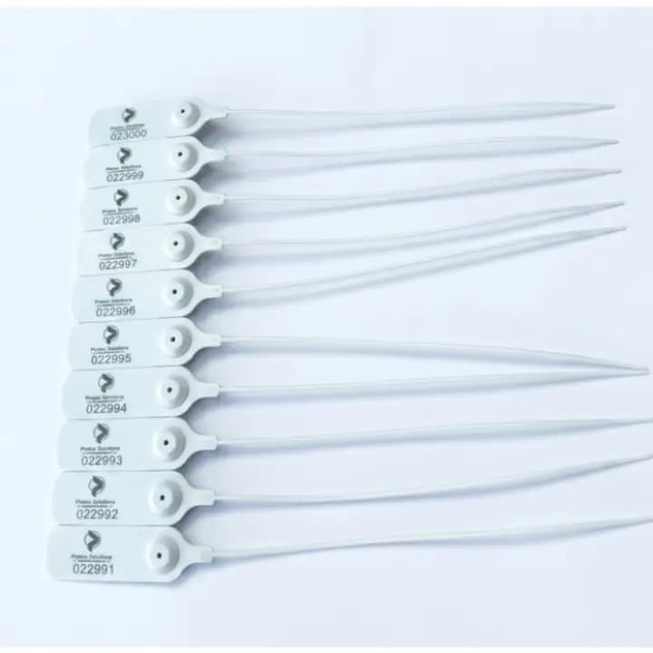  White Plastic Seal with Cylindrical tail Big Flag  (30cm)