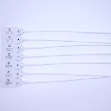 White Plastic Seal with Cylindrical Tail Small Flag(40cm)