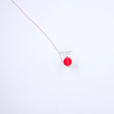 Stainless Steel Metre Seal Red 40cm