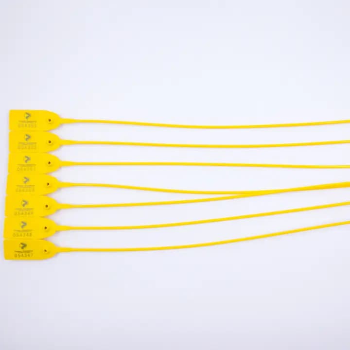 Yellow Plastic Seal with Cylindrical tail Small Flag  (40cm)