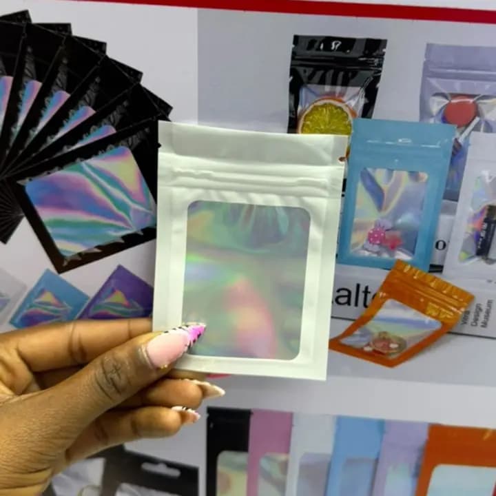 White Accessory Pouch