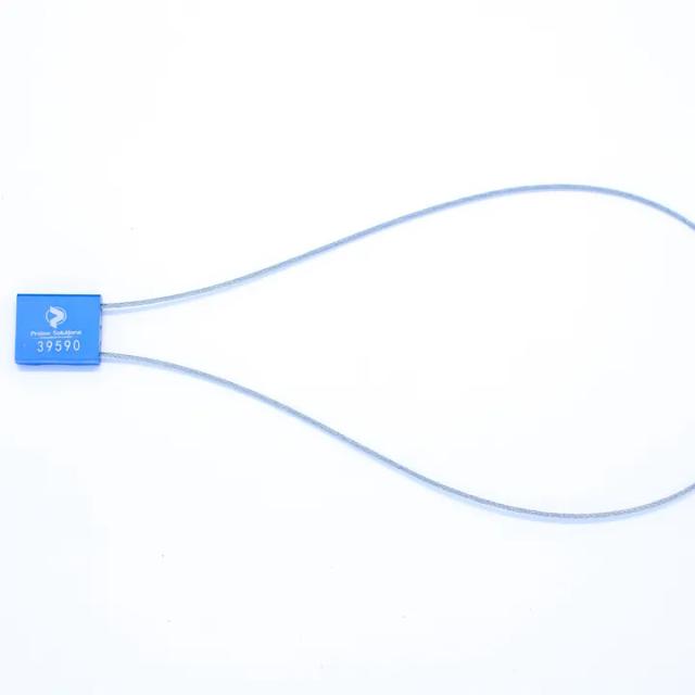  Flat Aluminium Cable Seal (Blue)