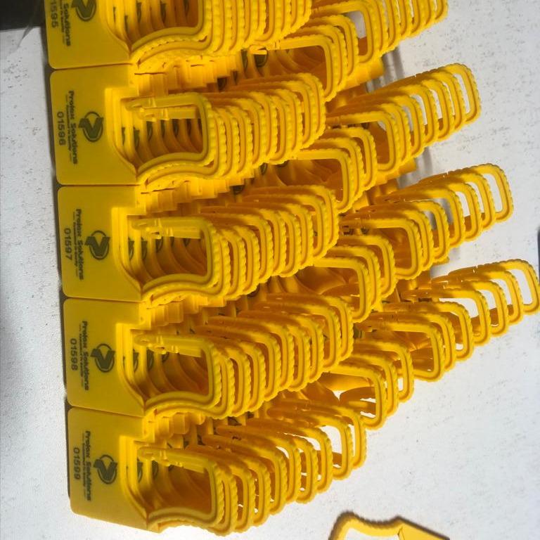  Padlock seal (Yellow)