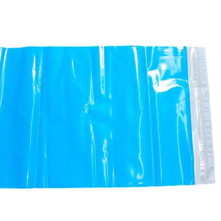  Plain Tamper Evident Polymailer Bag 28*42cm L (BLUE)