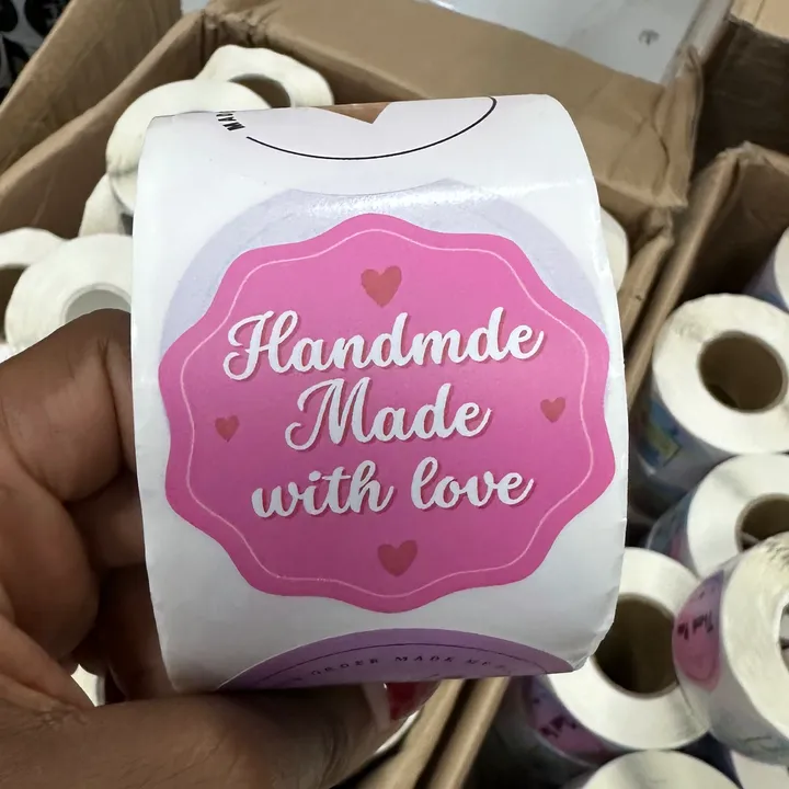 'Made with Love' THANKYOU Sticker