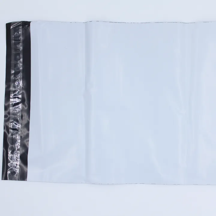  Plain White Tamper Evident Polymailer Bag 25*35cm M (WHITE)