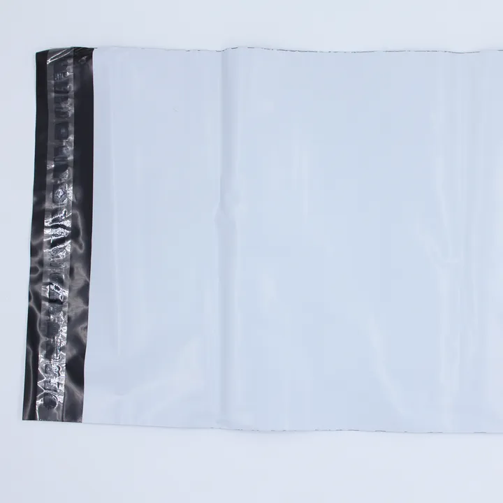 Plain White Tamper Evident Polymailer Bag 38*52cm XXL (WHITE)
